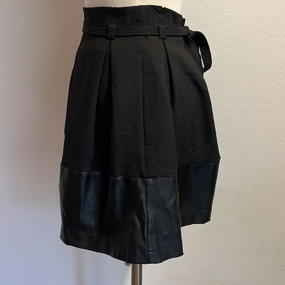 *new* leather high waisted skirt - Picture 6 of 8